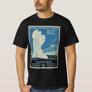 T-shirt Vieux fidèle à Yellowstone National Park