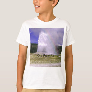 T-shirt Vieux fidèles dans le parc national de Yellowstone