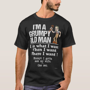 T-shirt Vieux grincheux