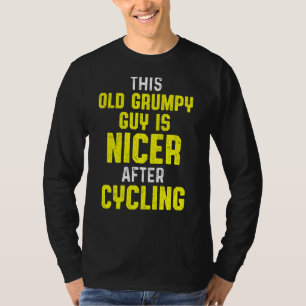 T-shirt Vieux Guy Grand-pa Biker Nicer vélo vélo vélo vélo