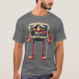 T-shirt Vieux joueur drôle de jeux vidéo rétro 80s 90s Ol