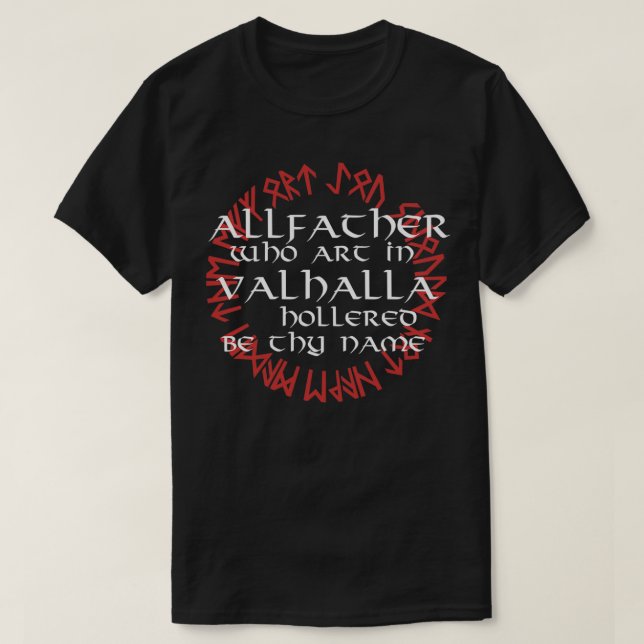 T-shirt Vieux Lordx27s prière (Design devant)