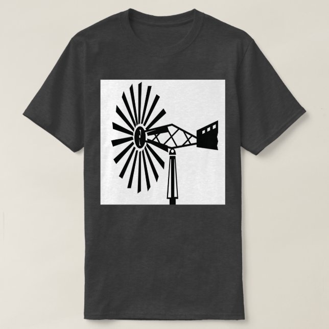 T-shirt Vieux moulin à vent (Design devant)