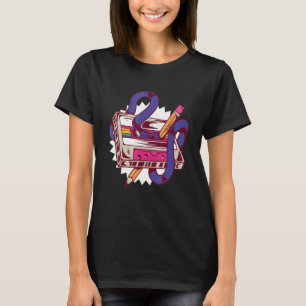 T-shirt Vieux rétro musique vintage mixer cassette