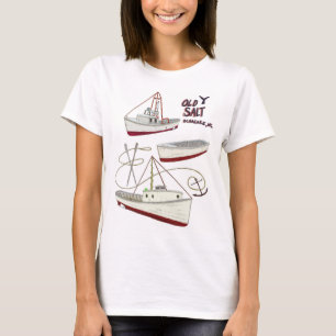 T-shirt Vieux sel