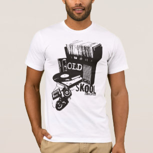 T-shirt Vieux Skool détruit par cru