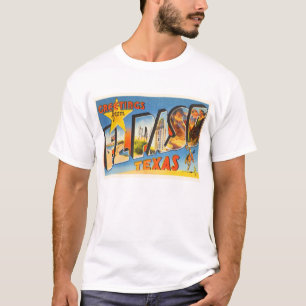 T-shirt Vieux souvenir de Vintage voyage d'El Paso le