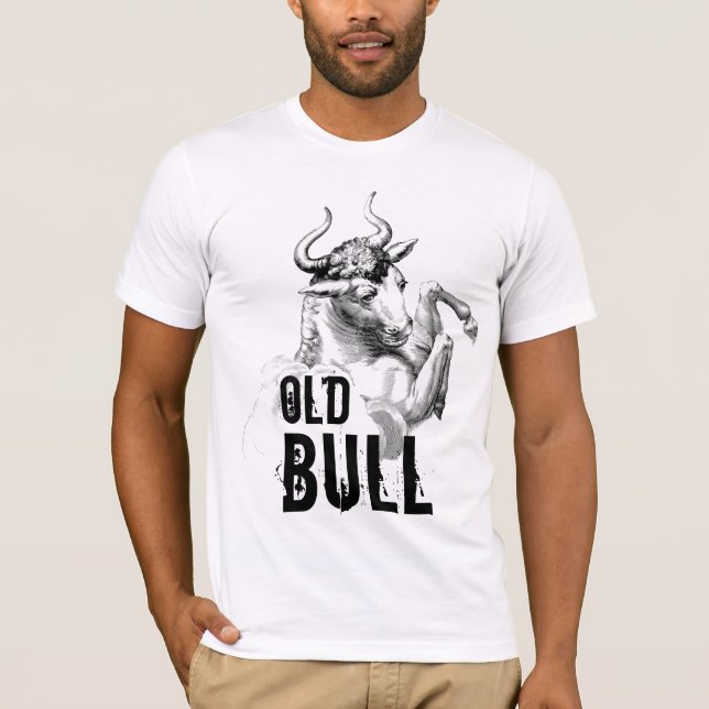 T-shirt "Vieux Taureau " (Devant)