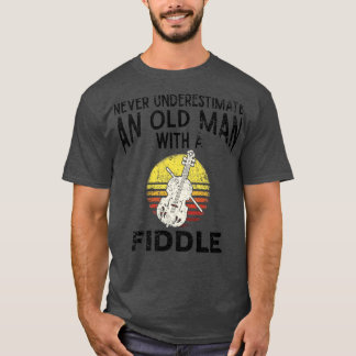 T-shirt Vieux violoniste
