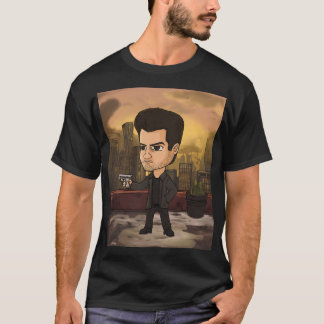 T-shirt Vigilante Chibi Noir