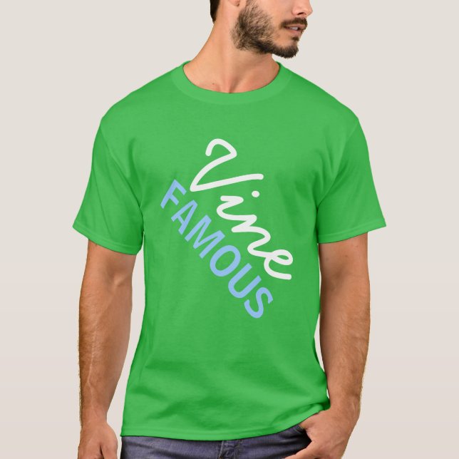 T-shirt Vigne célèbre (Devant)