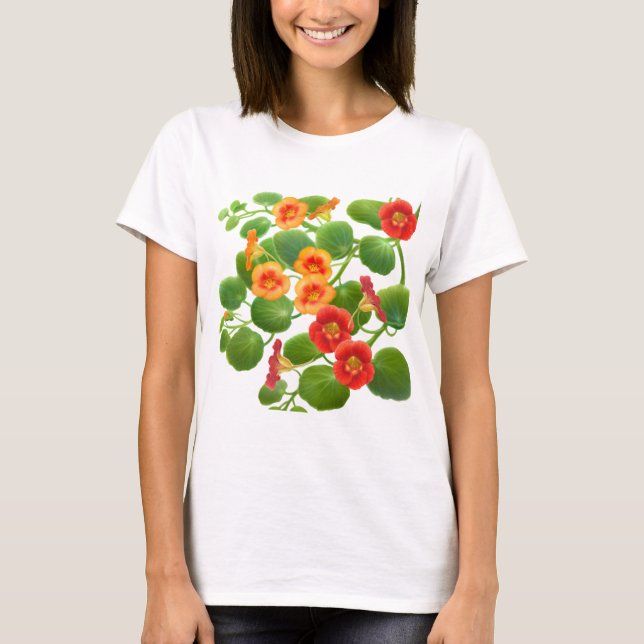 T-shirt Vignes de nasturce (Devant)