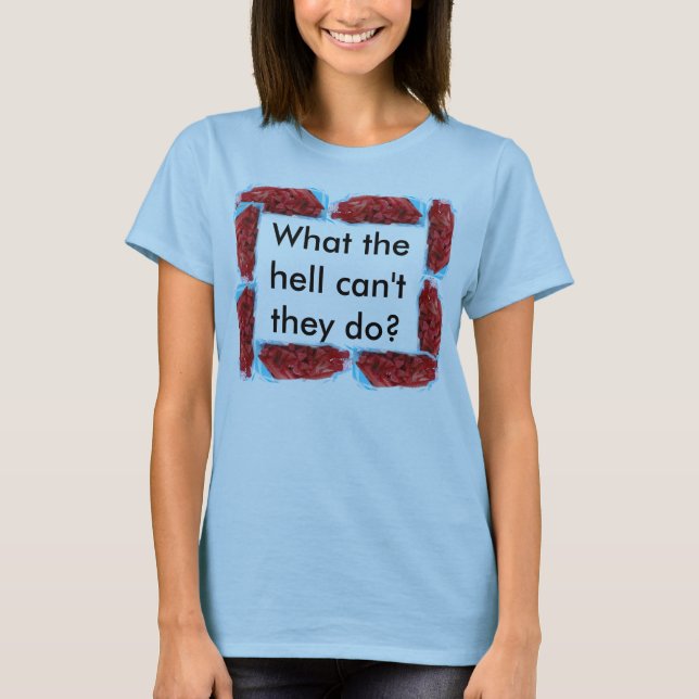 T-shirt vignes rouges, vignes rouges, vignes rouges, (Devant)
