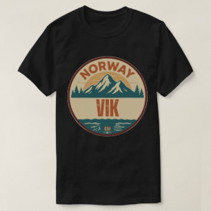 T-shirt Vik, Norge Norvège