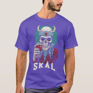 T-shirt Viking à l'échelle