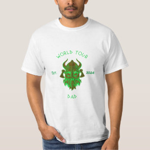 T-shirt Viking Dad World Tour