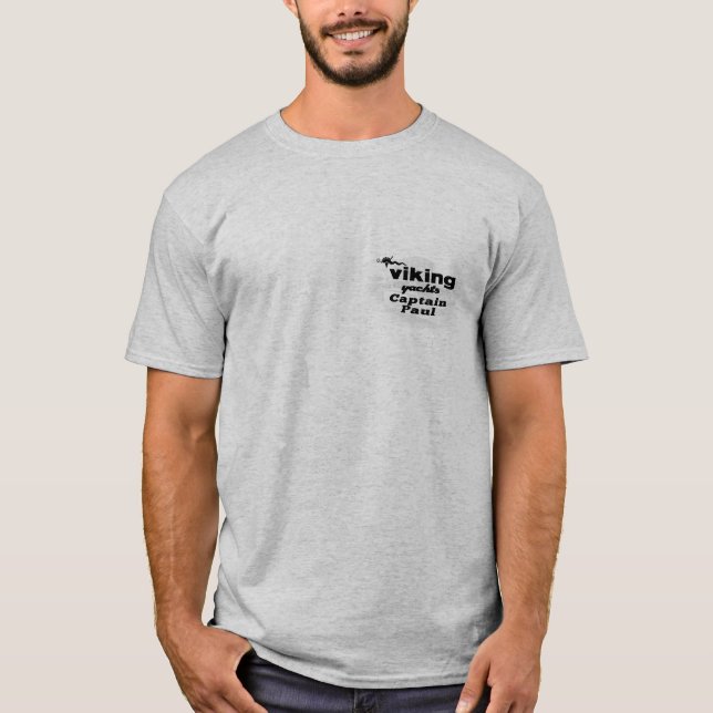 T-shirt Viking fait de la navigation de plaisance le (Devant)