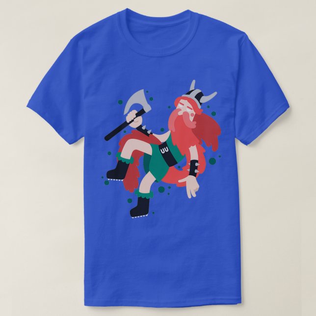 T-shirt Viking flottant 1 (Design devant)