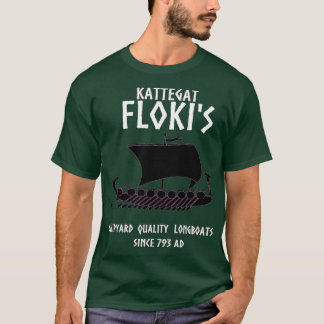 T-shirt Viking Kattegat Floki accessoires pour Viking w