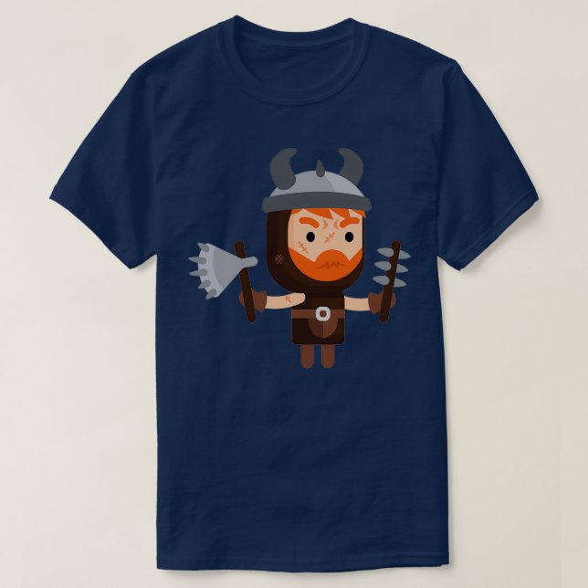 T-shirt Viking Lvl 3 2 (Design devant)