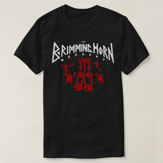 T-shirt viking métallique viking Design 29 (Design devant)