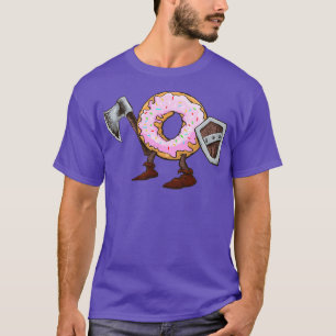 T-shirt Viking Odins Doughnut Warrior 2