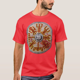T-shirt Viking Shield Vegvisir