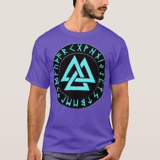 T-shirt Viking Valknut Runes