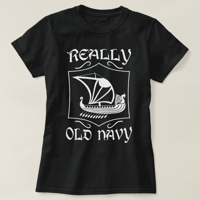 T-shirt Viking Vraiment Old Navy (Design devant)