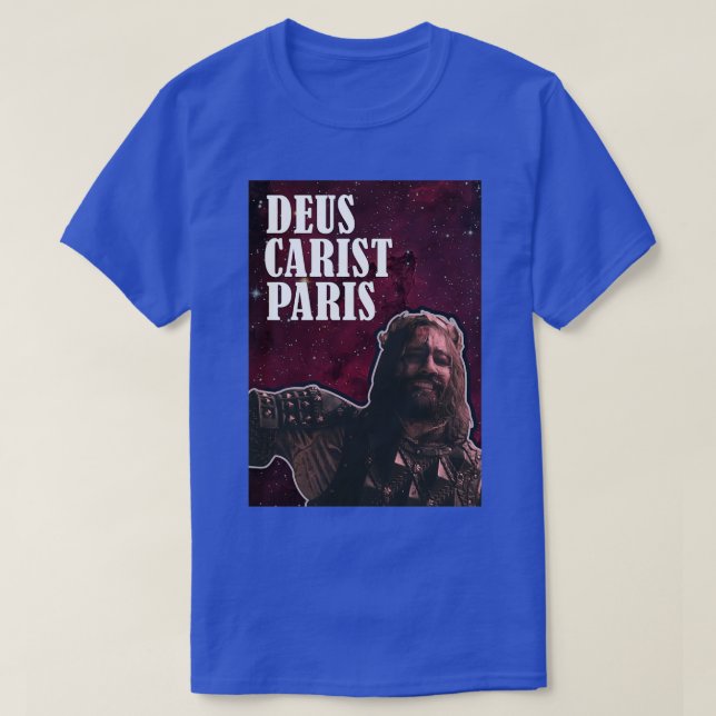 T-shirt Vikings Deus Carist Paris (Design devant)