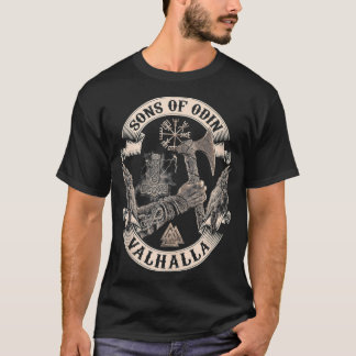 T-shirt VIKINGS LEVER-SONS D'ODIN- Valhalla Vikings Norse