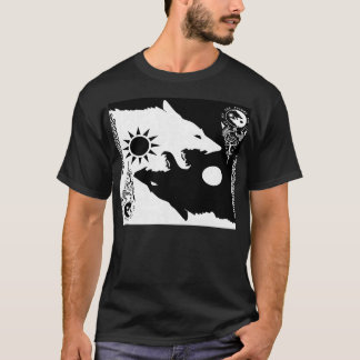 T-shirt Vikings loups