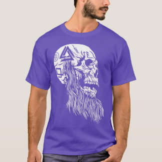 T-shirt Vikings Skull 3