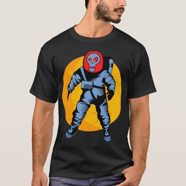 T-shirt Vilain spatial (Devant)