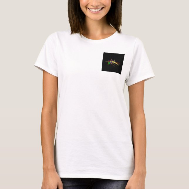 T-shirt Ville animée (Devant)