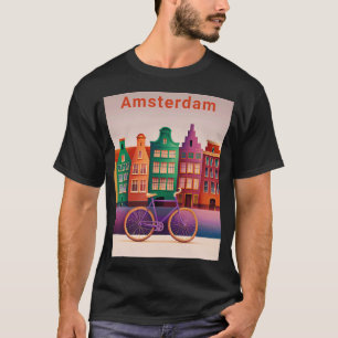 T-shirt Ville antique de Kyoto au Japon Montagnes du Mont 