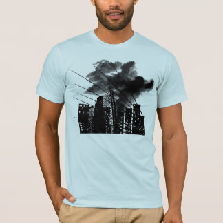 T-shirt Ville brûlante