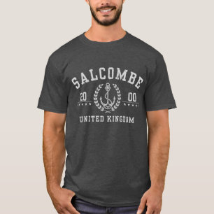 T-shirt Ville côtière Royaume-Uni Salcombe 2000