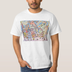 T-shirt ville cyrillique serbe