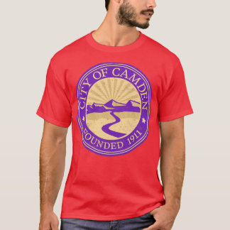 T-shirt Ville de Camden Worn RxTp