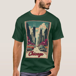 T-shirt Ville de Chicago