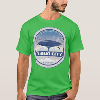 T-shirt Ville de Cloud