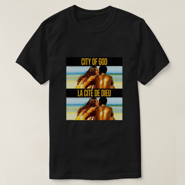 T-shirt ville de dieu Essentiel (Design devant)