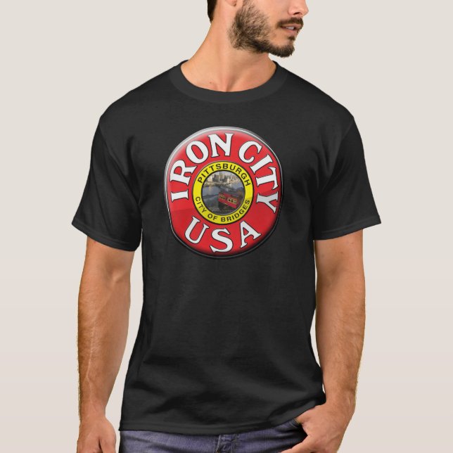 T-shirt Ville de fer (Devant)