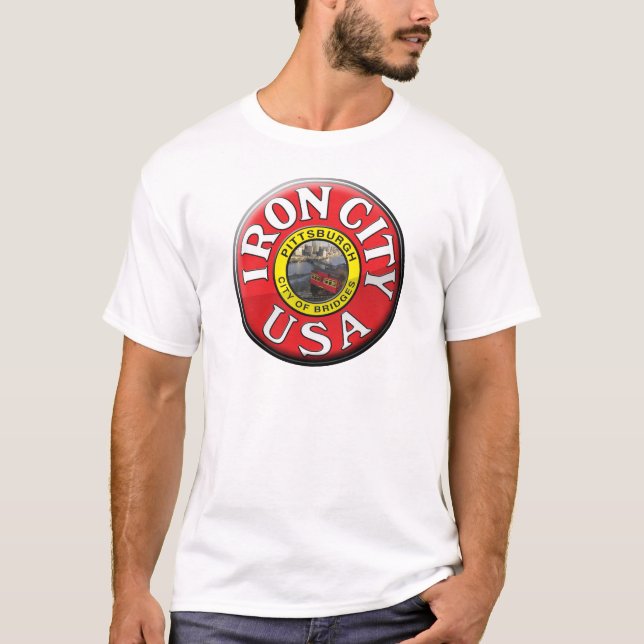 T-shirt Ville de fer (Devant)