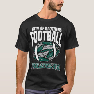 T-SHIRT VILLE DE FRÈRES DE FOOTBALL - FOOTBALL DE PHILADEL