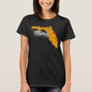 T-shirt Ville de MIMS FLORIDA FL Merch Souvenir graphique