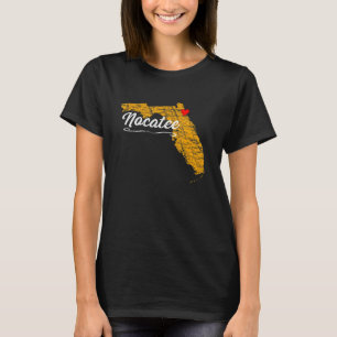 T-shirt Ville de NOCATEE FLORIDA - FL Merch Souvenir - gra