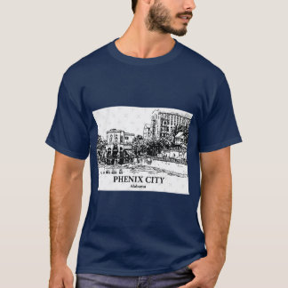 T-shirt Ville de Phenix Alabama