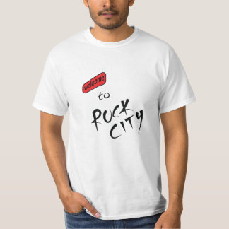 T-shirt ville de rock